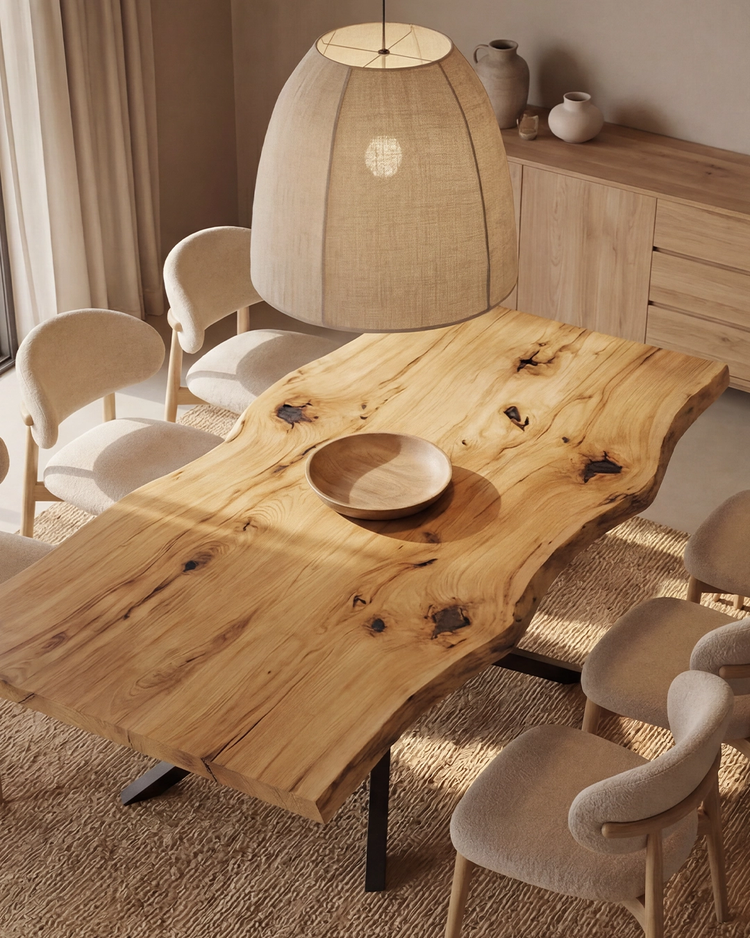 Natural Chic dining table - Image 5