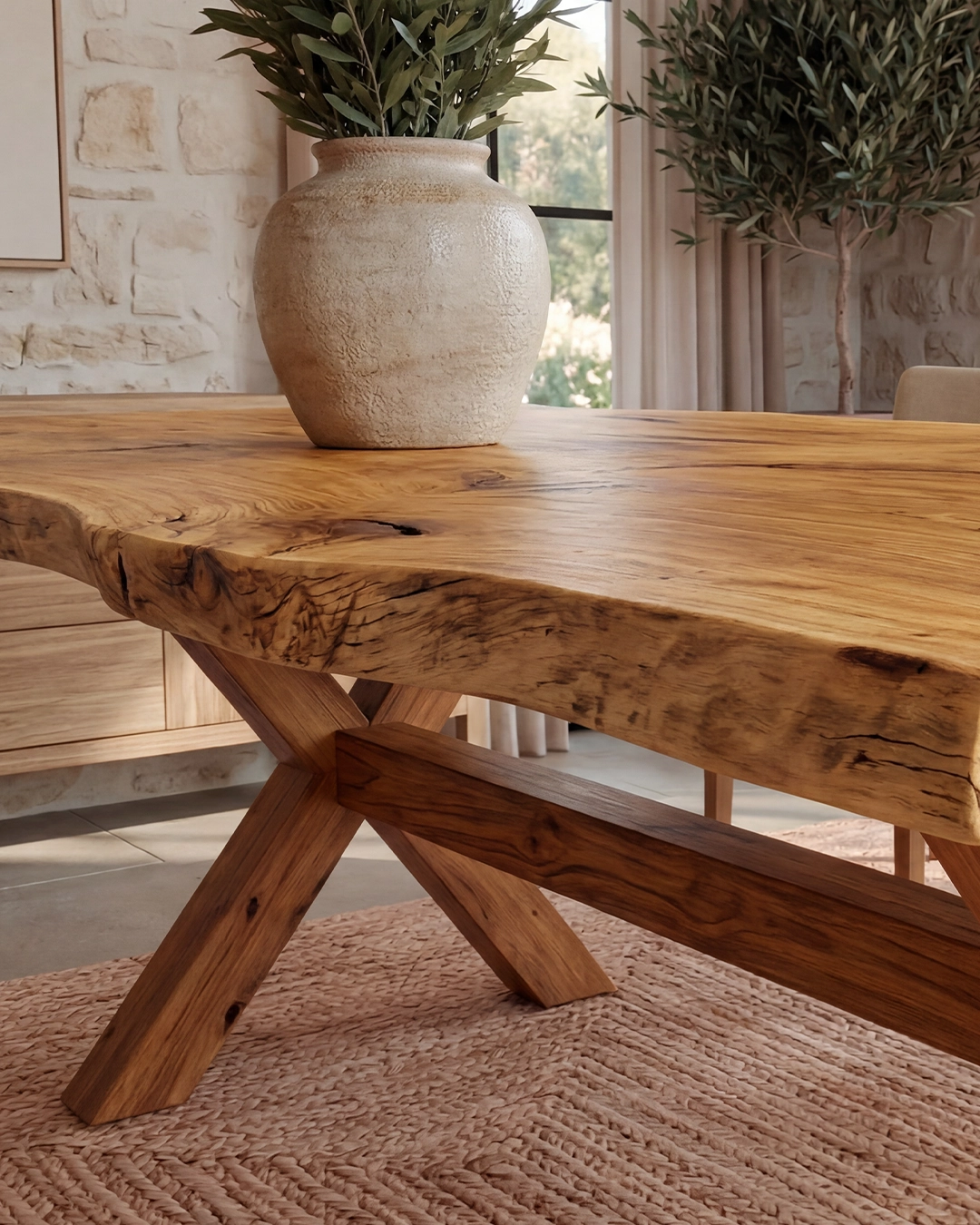 Natural Chic dining table - Image 8