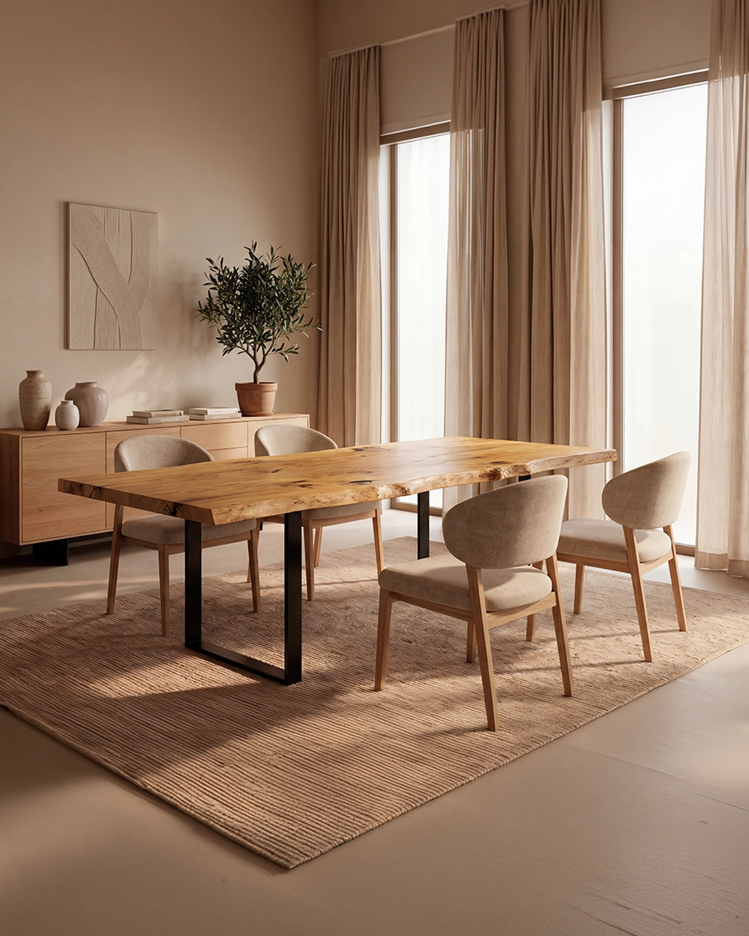 Natural Chic dining table - Image 10