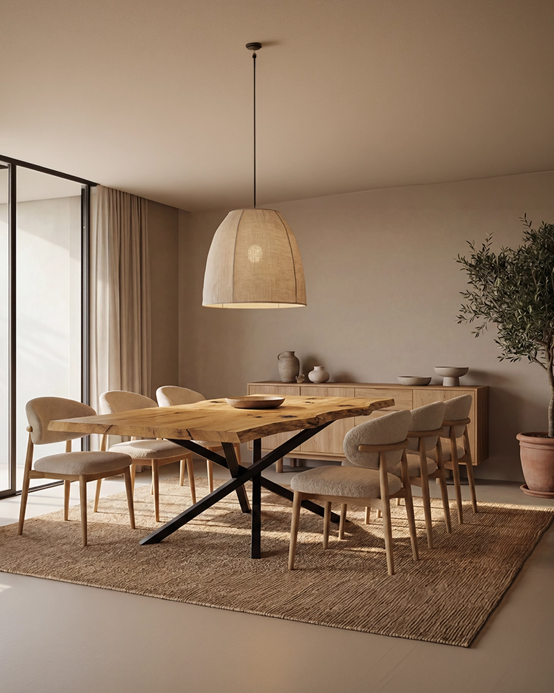 Natural Chic dining table - Image 11