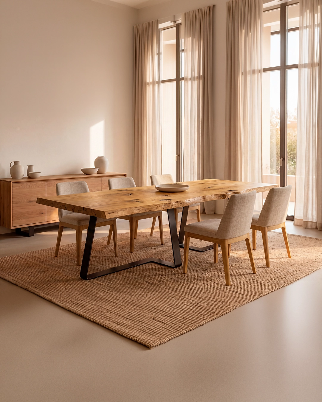 Natural Chic dining table