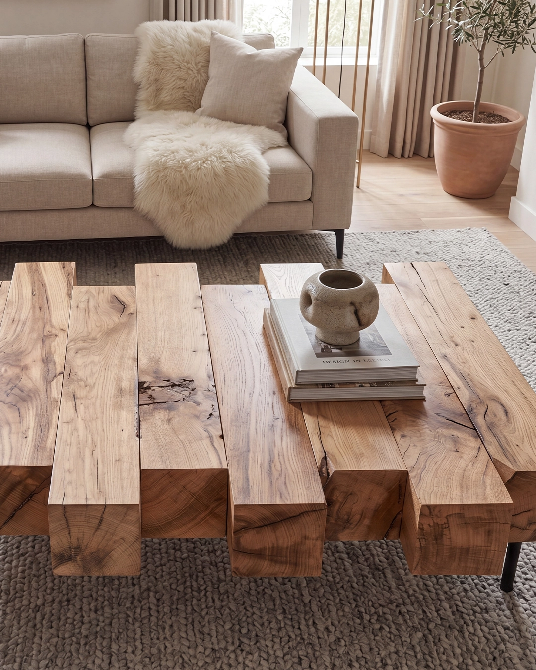 Timber Coffee Table - Image 4