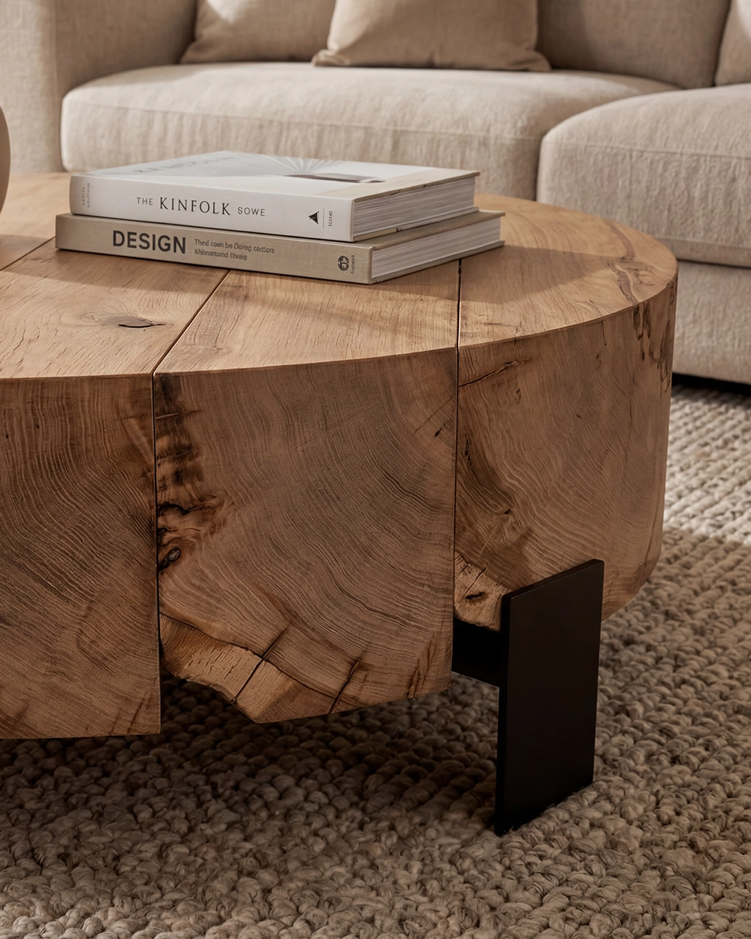 Timber circular Table - Image 2