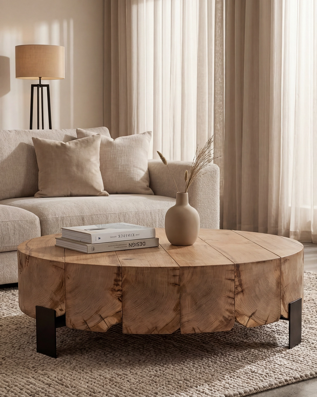 Timber circular Table
